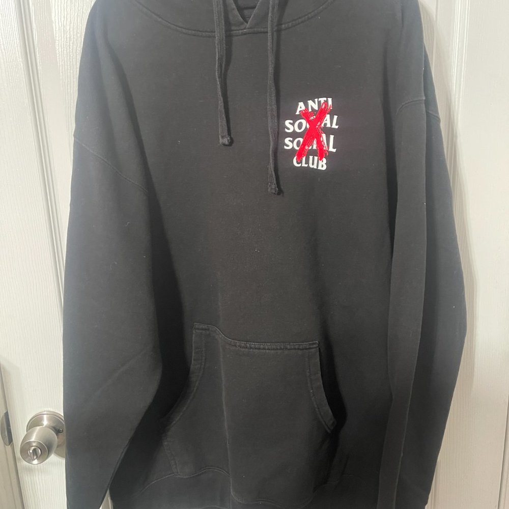 Anti Social Social Club Cancelled Black Hoodie